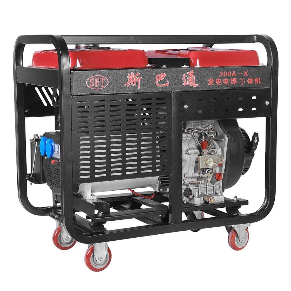 Machine de soudage portable avec générateur diesel